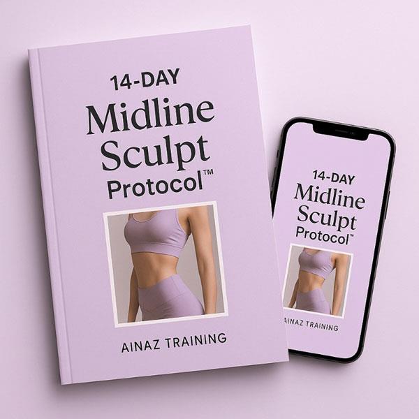 برنامه 14 روزه تخصصی لاین‌ سازی شکم و پهلو، کاهش 4 تا 8 سانت از سایز شکم و پهلو در 14 روز